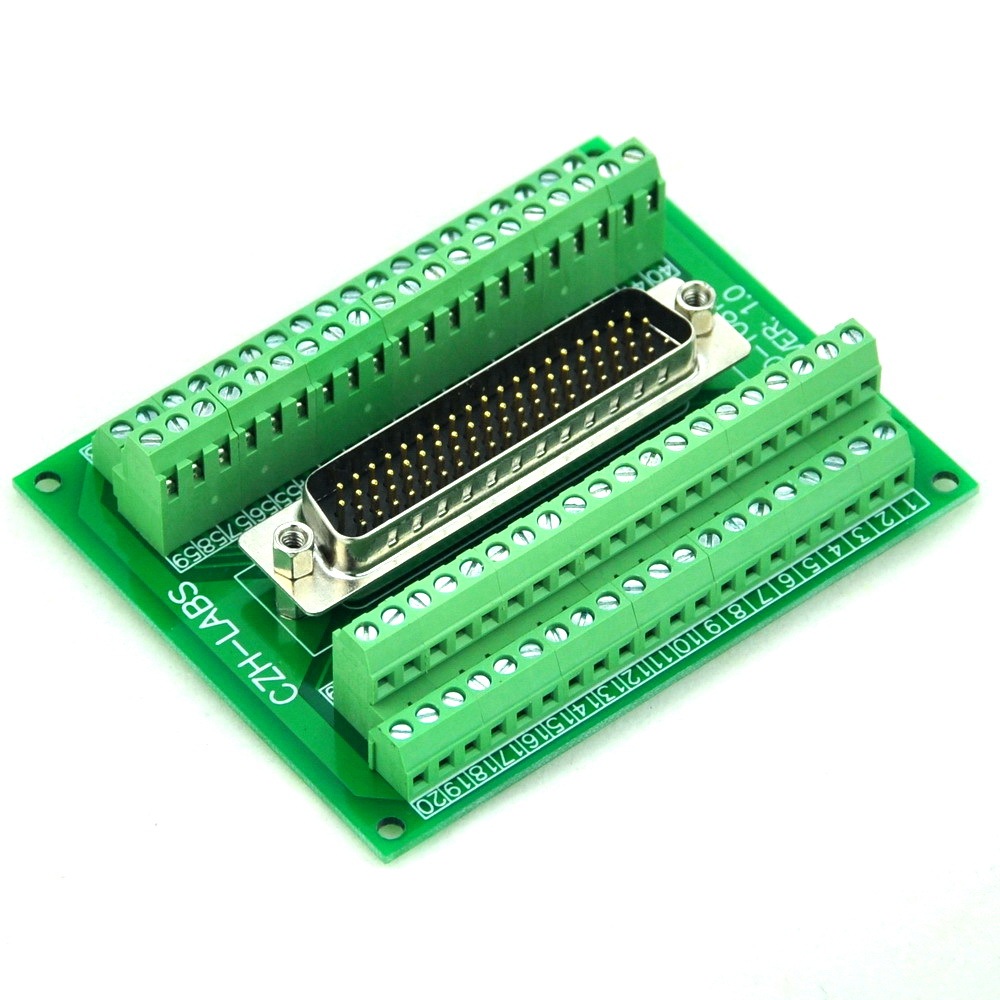 CZH-LABS D-SUB DB78HD Male Header Breakout Board, DSUB.