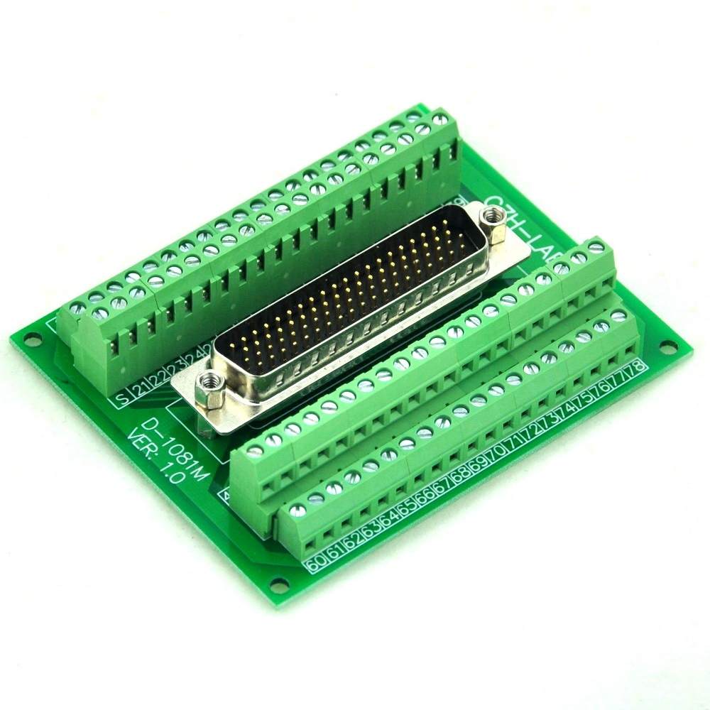 CZH-LABS D-SUB DB78HD Male Header Breakout Board, DSUB.
