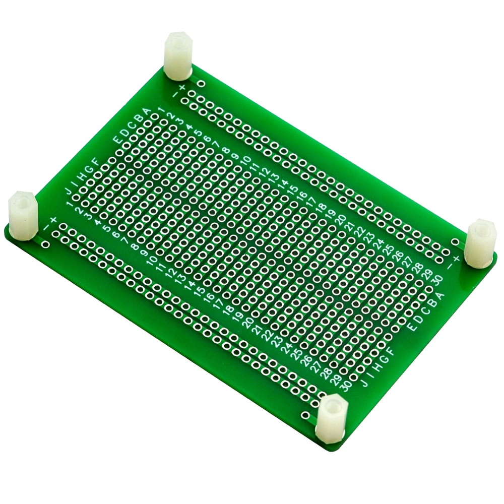 ELECTRONICS-SALON Solderable Breadboard Proto Board PCB DIY Kit for Raspberry Pi 2/3 Model A B A+ B+ ZERO