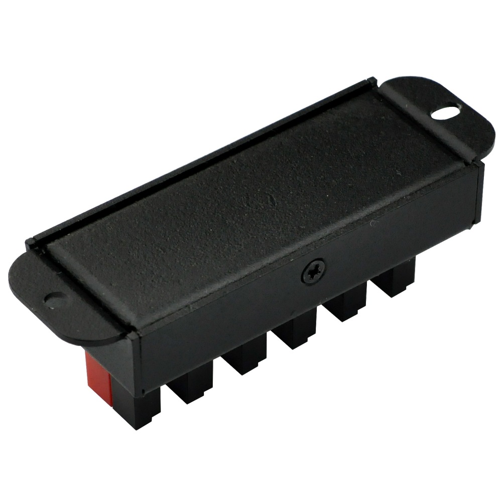 Chunzehui F-1011 6-Position Power Distribution Block Module for 15/30/45A Anderson Powerpole Connectors.