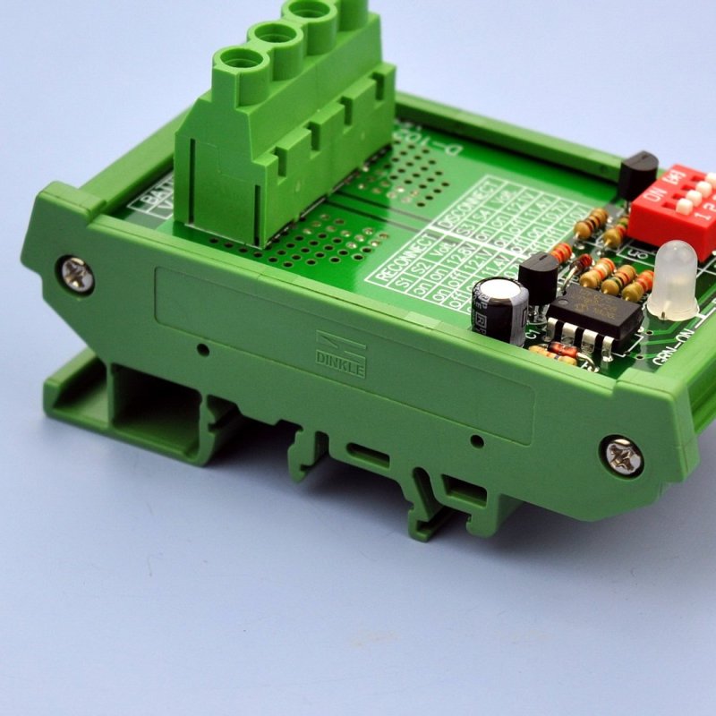 CZH-LABS DIN Rail Mount LVD Low Voltage Disconnect Module, 12V 30A, Protect Battery.