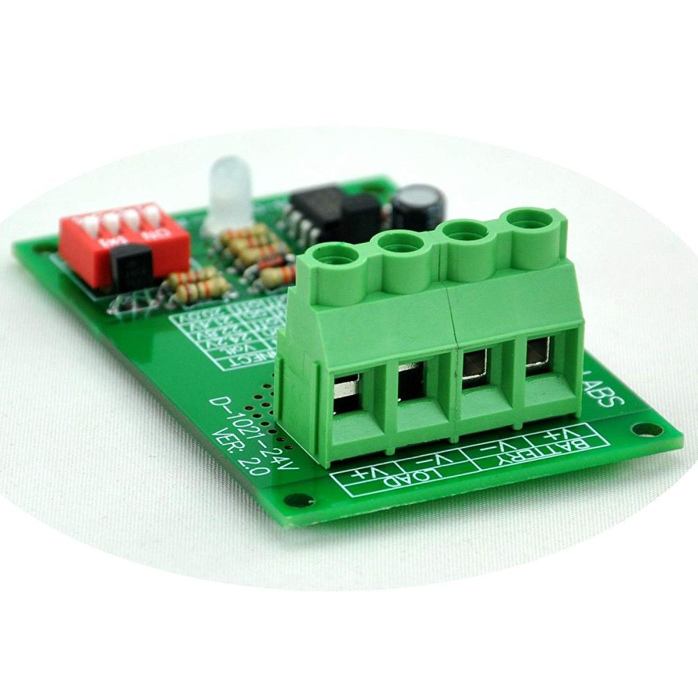 CZH-LABS Low Voltage Disconnect Module LVD, 24V 30A, Protect/Prolong Battery Life.