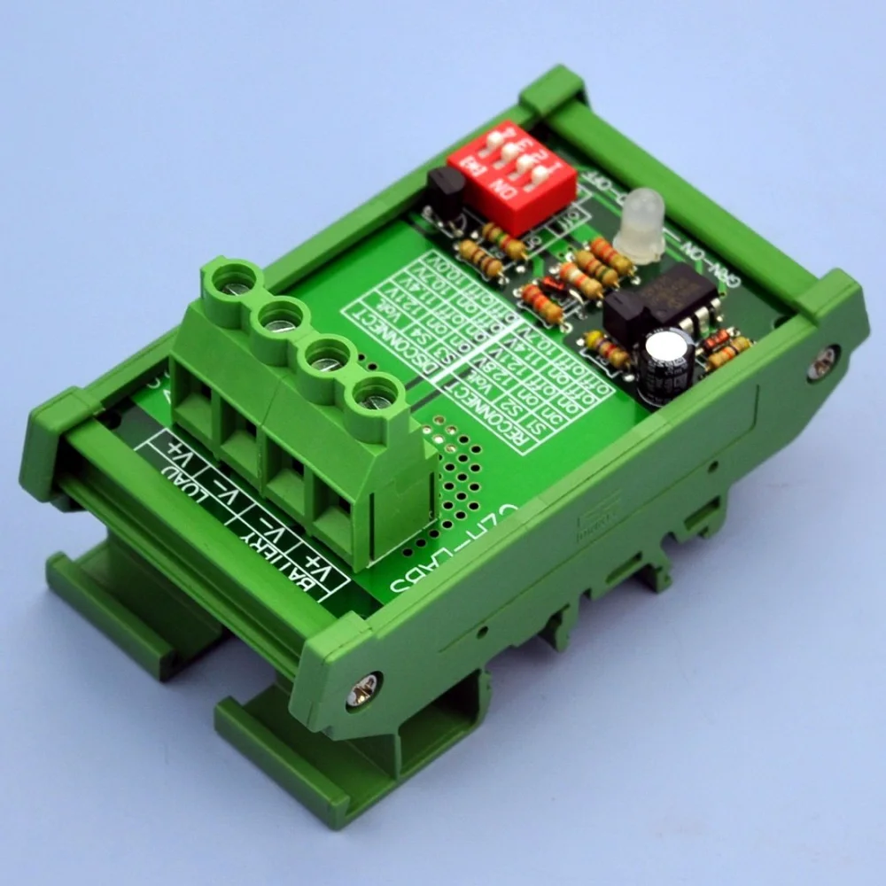 Lvd Module CZH-LABS DIN Rail Mount LVD Low Voltage Disconnect Module, 12V 30A ...