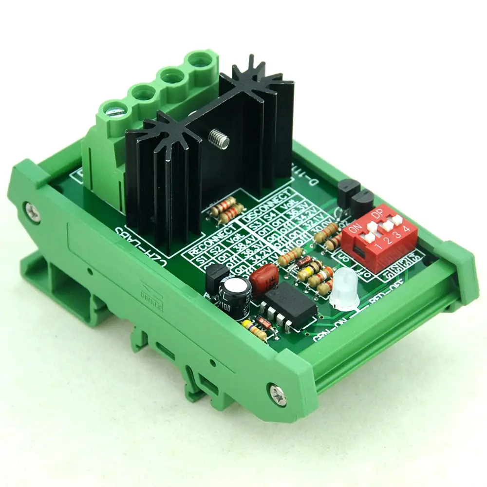 CZH-LABS DIN Rail Mount Low Voltage Disconnect Module LVD, 36V 30A ...