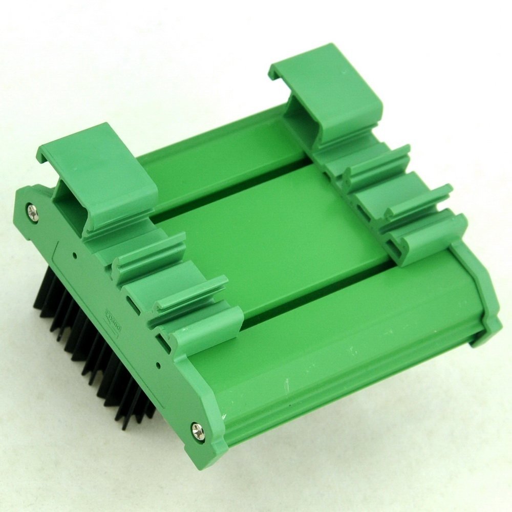 CZH-LABS DIN Rail Mount LVD Low Voltage Disconnect Module, 24V 80A, Protect Battery.