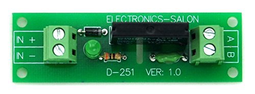 ELECTRONICS-SALON DC24V 1 Channel DC-AC 2Amp G3MB-202P Solid State Relay SSR Module Board.