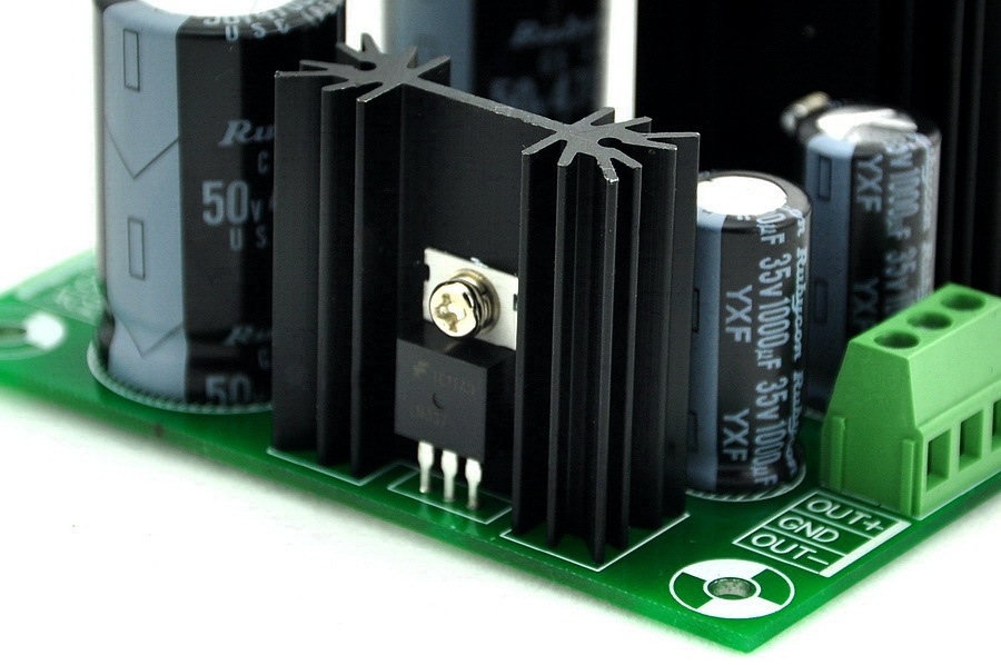 AUDIOWIND Power Supply Board Kit, PCB, Based on LM317 & LM337 IC.