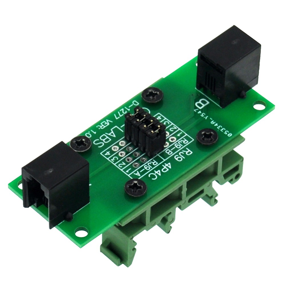 CZH-LABS RJ9 4P4C Diagnostic Test Breakout Module Board.