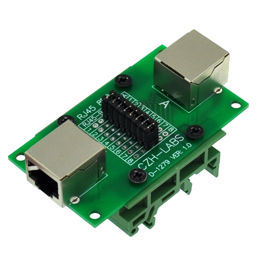 CZH-LABS RJ45 8P8C Diagnostic Test Breakout Module Board.