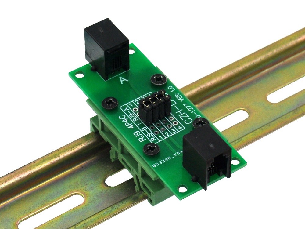 CZH-LABS RJ9 4P4C Diagnostic Test Breakout Module Board.