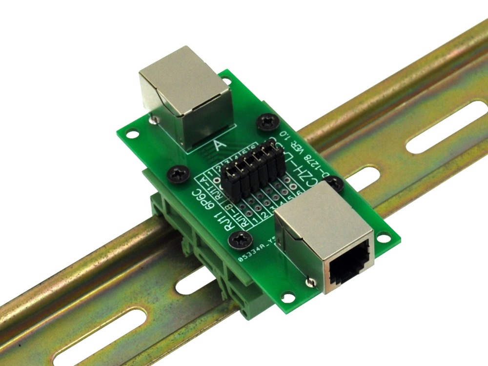CZH-LABS RJ11/RJ12 6P6C Diagnostic Test Breakout Module Board.