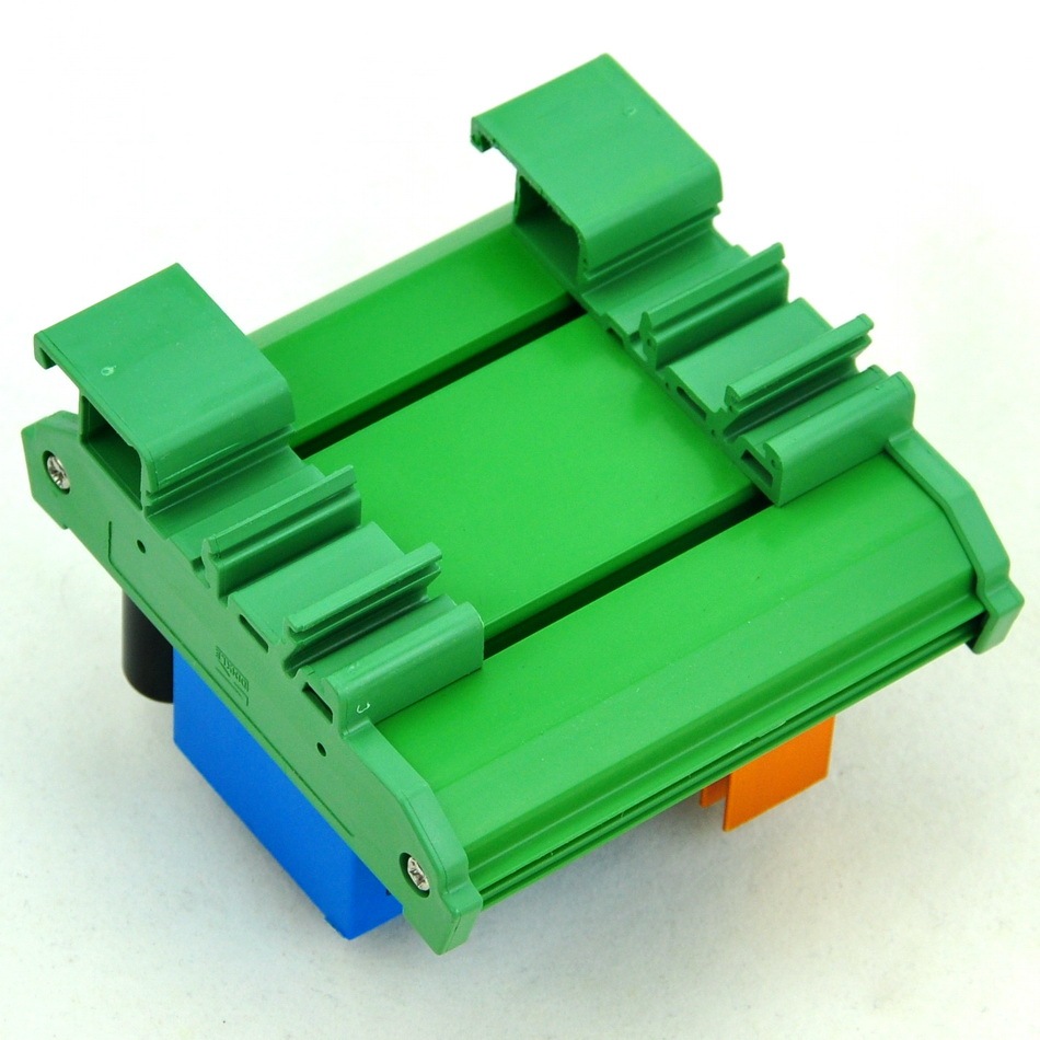 CZH-LABS DIN Rail Mount In AC115V Out +/- DC1.25~15.8V Adjustable Voltage Regulator.