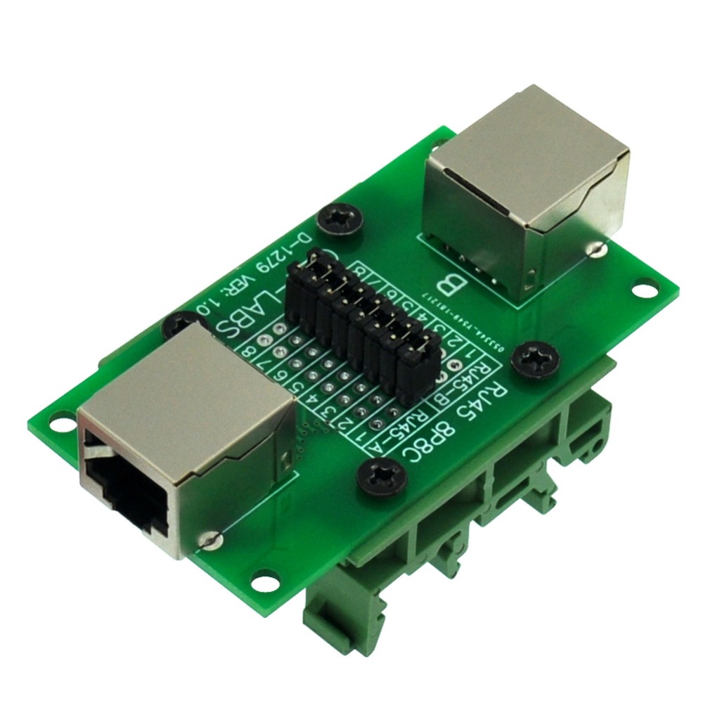 CZH-LABS RJ45 8P8C Diagnostic Test Breakout Module Board.