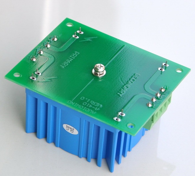 AUDIOWIND In 115/230Vac Out 2x15Vac 25 Watts(VA) Encapsulated Toroidal Power Transformer.