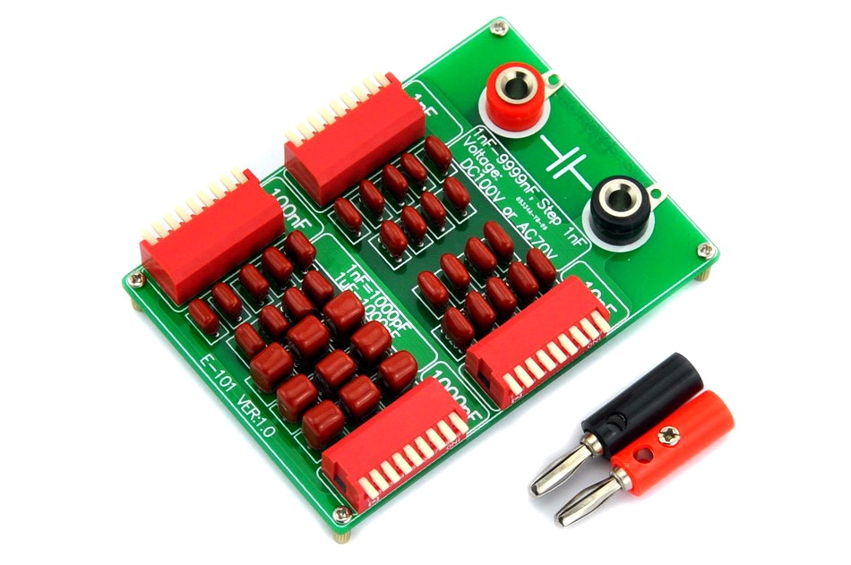 ELECTRONICS-SALON 1nF to 9999nF Step-1nF Four Decade Programmable Capacitor Board.