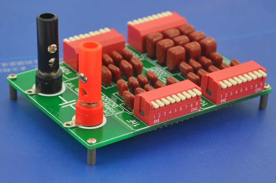 ELECTRONICS-SALON 1nF to 9999nF Step-1nF Four Decade Programmable Capacitor Board.