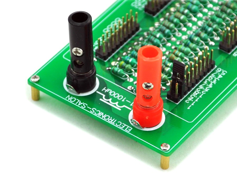 ELECTRONICS-SALON 1uH to 1000uH E12 Standard 37 Values Programmable Inductor Board.