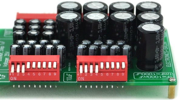 ELECTRONICS-SALON 1uF to 9999uF Step-1uF Four Decade Programmable Capacitor Board.