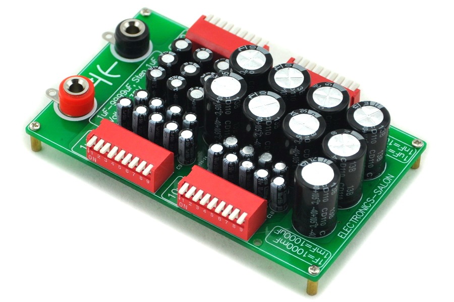 ELECTRONICS-SALON 1uF to 9999uF Step-1uF Four Decade Programmable Capacitor Board.