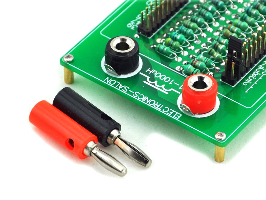 ELECTRONICS-SALON 1uH to 1000uH E12 Standard 37 Values Programmable Inductor Board.