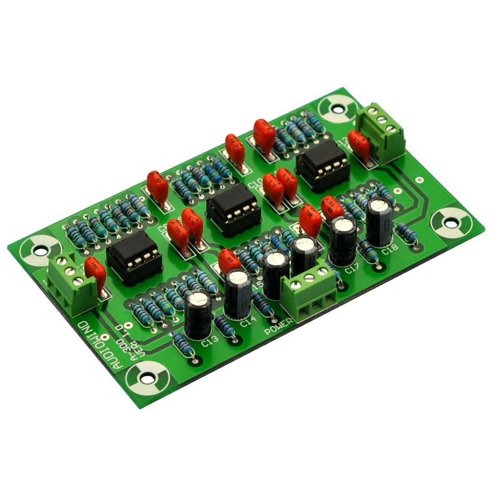 AUDIOWIND A-300 Stereo Phono RIAA Preamplifier Preamp Module (For MC Pickup).