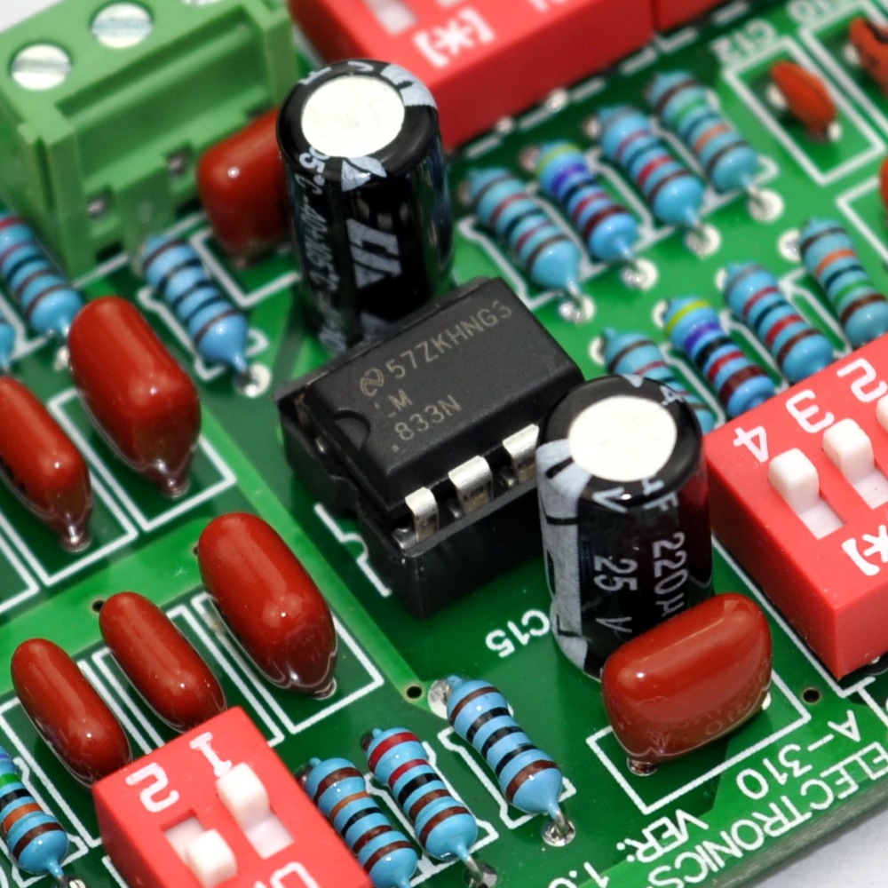 ELECTRONICS-SALON Stereo Phono RIAA Preamplifier Module Board, Preamp.