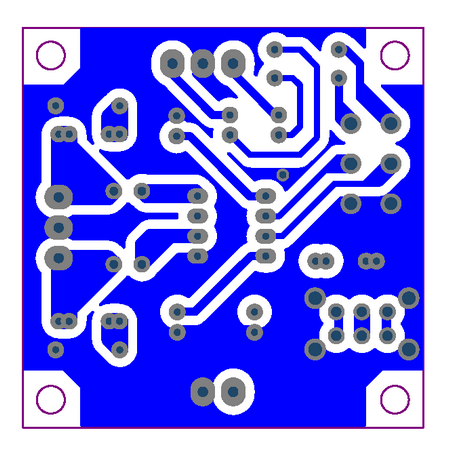 AUDIOWIND 2-Chl 0.7 Watt Audio Amplifier Module, Based on NJM2073.