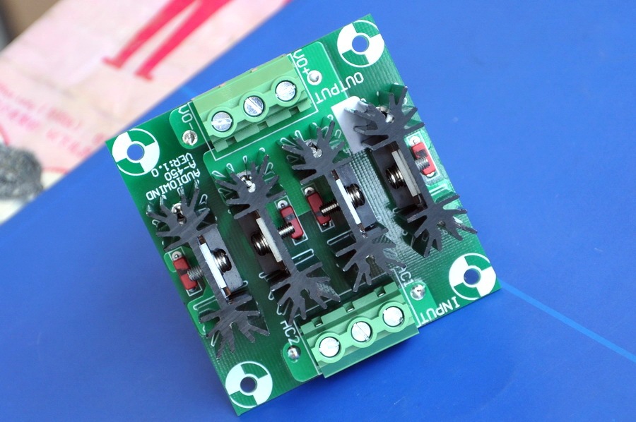 AudioWind 30A Bridge Rectifier Module Board, for High-Power Audio Amplifier, MUR3060.