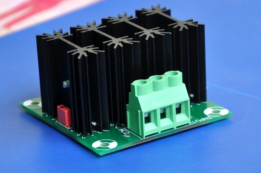 AudioWind 30A Bridge Rectifier Module Board, for High-Power Audio Amplifier, MUR3060.