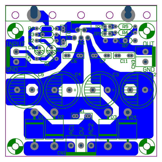 AUDIOWIND Mono 25W Audio Amplifier Module Board, Based on LM1875.