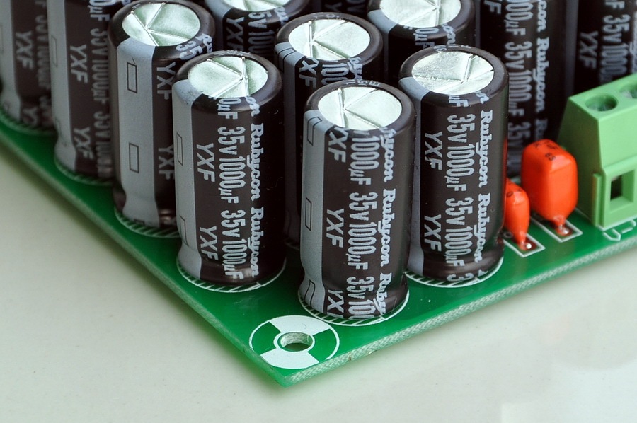 AudioWind 100,000uF Capacitors Module Board, for Upgrade Audio PreAMP or Power AMP.