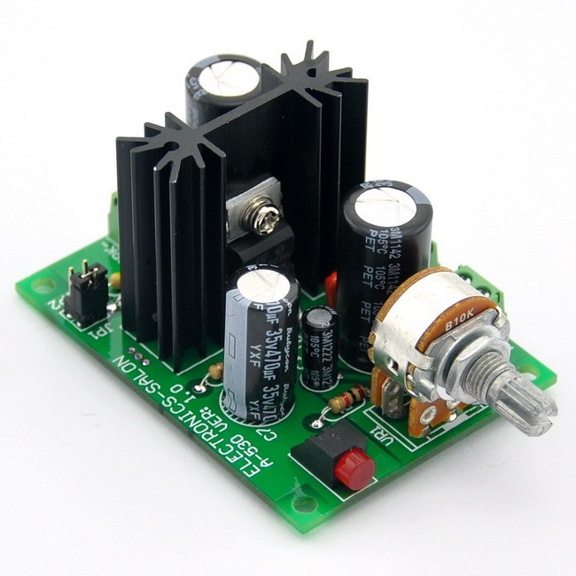 ELECTRONICS-SALON Mono 10W Audio Amplifier Module, Based on TDA2003 A. for Car Radio etc.