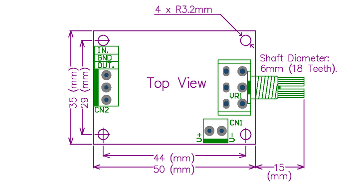ELECTRONICS-SALON Guitar Distortion Effect Module Board, 1N270 Germanium Soft-clipped Distortion.
