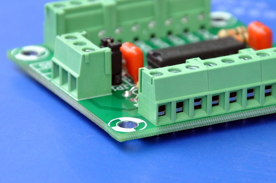 ELECTRONICS-SALON Push-Pull Four Channel Motor Driver Module, L293D.