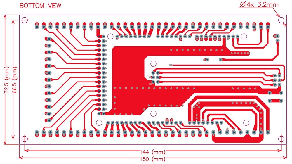 CZH-LABS DIN Rail Mount Screw Terminal Block Adapter Module, For Arduino MEGA-2560 R3.