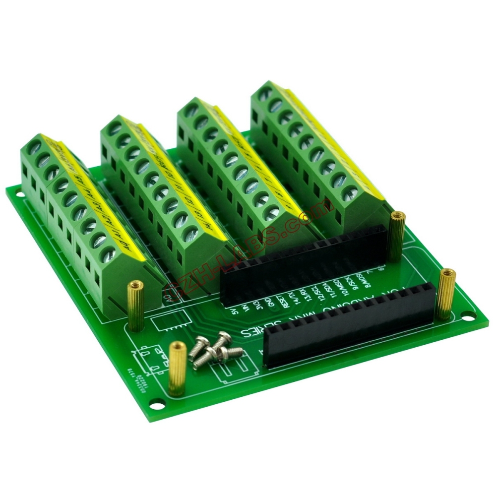 Screw Terminal Block Breakout Module Board for Arduino MKR.