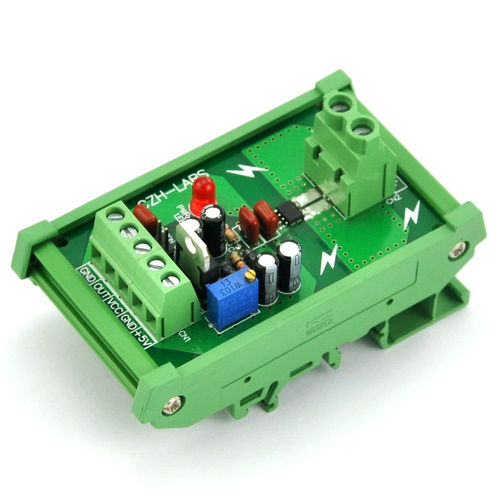 CZH-LABS DIN Rail Mount +/-5Amp AC/DC Current Sensor Module, based on ...