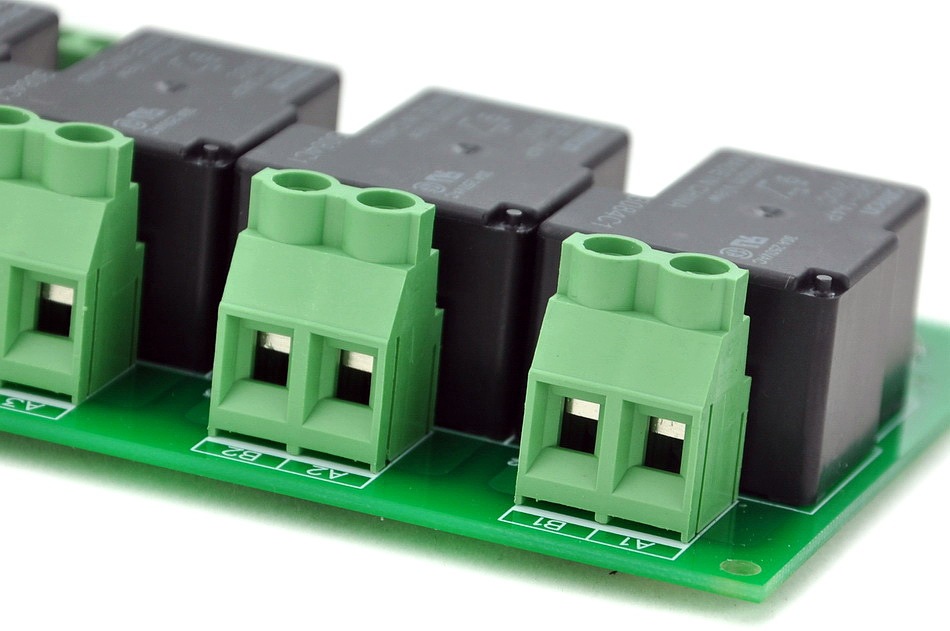 8 Channel SPST-NO 30Amp Power Relay Module Board, 12V Version, 30A.