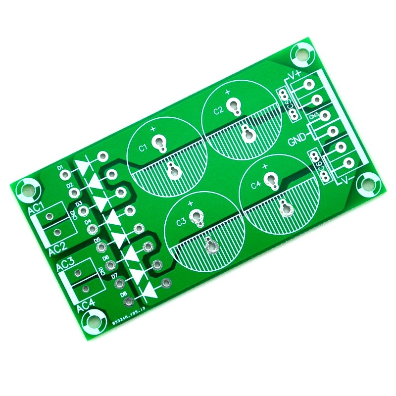 Dual Bridge Dual Polarity Unregulated Power Supply PCB.