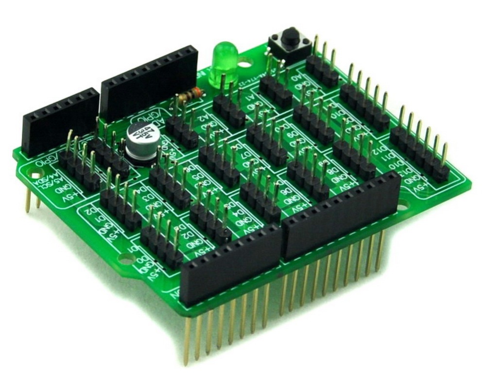 I/O Extension Board Kit for Arduino UNO DIY. [SOLDERING REQUIRED]