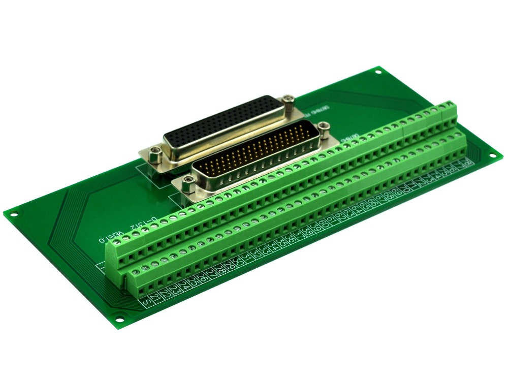 CZH-LABS DSUB DB78HD Male/Female Header Breakout Board, D-SUB Breakout Moudle.