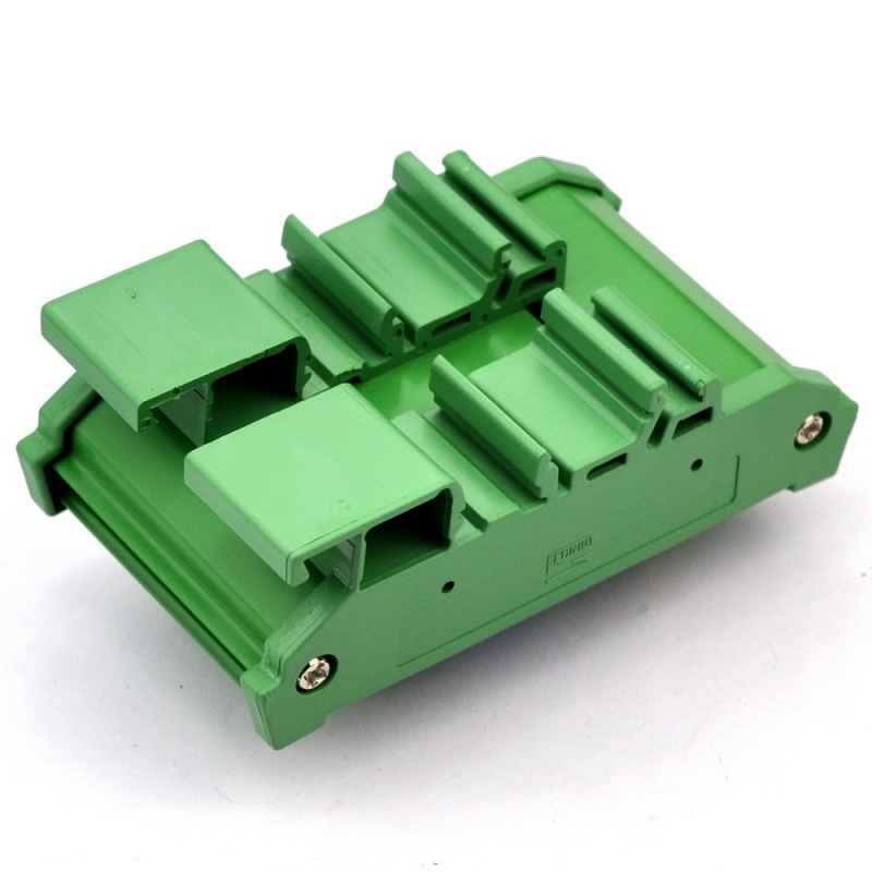 CZH-LABS DIN Rail Mount 2 Channel 8 Amp Solid State Relay SSR Module, in 4~32VDC, out 100~240VAC.