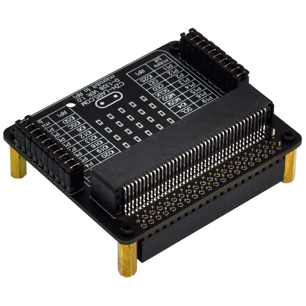 Micro:bit X Raspberry Pi Interconnection HAT, Microbit to RPi Adapter Board.