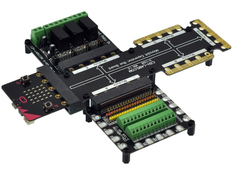 Expansion Bus Board for BBC micro:bit, Microbit Buss Board.