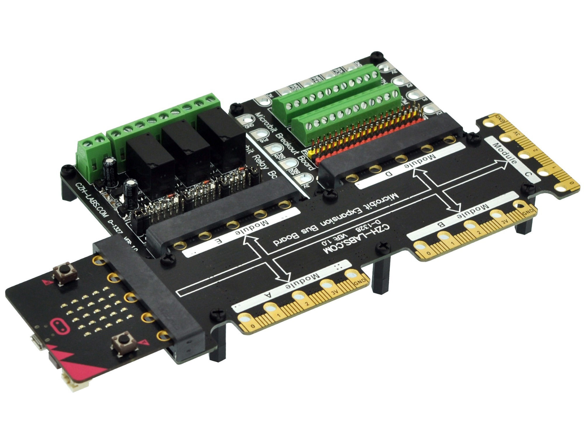 Expansion Bus Board for BBC micro:bit, Microbit Buss Board.