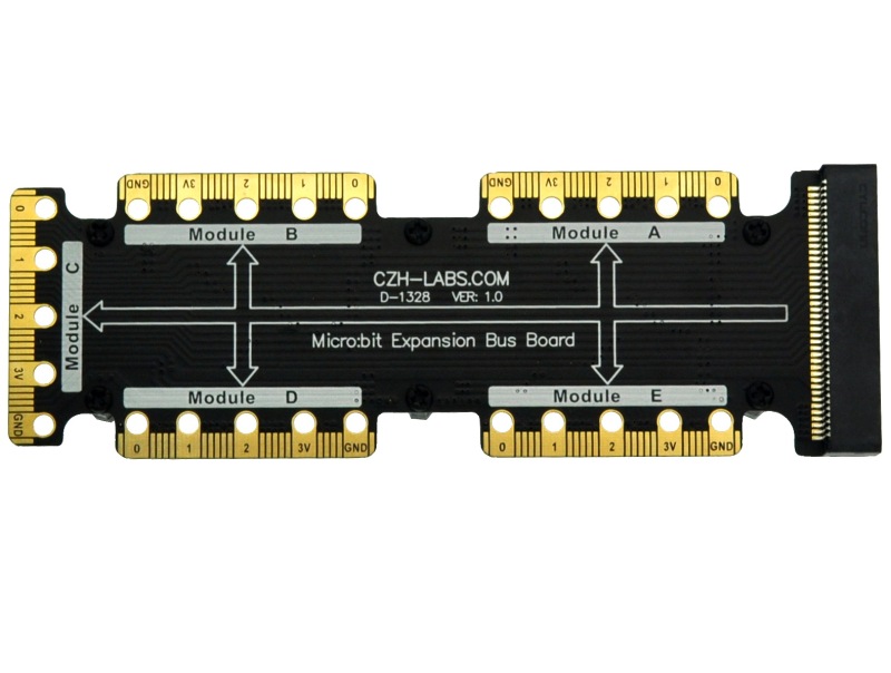 Expansion Bus Board for BBC micro:bit, Microbit Buss Board.