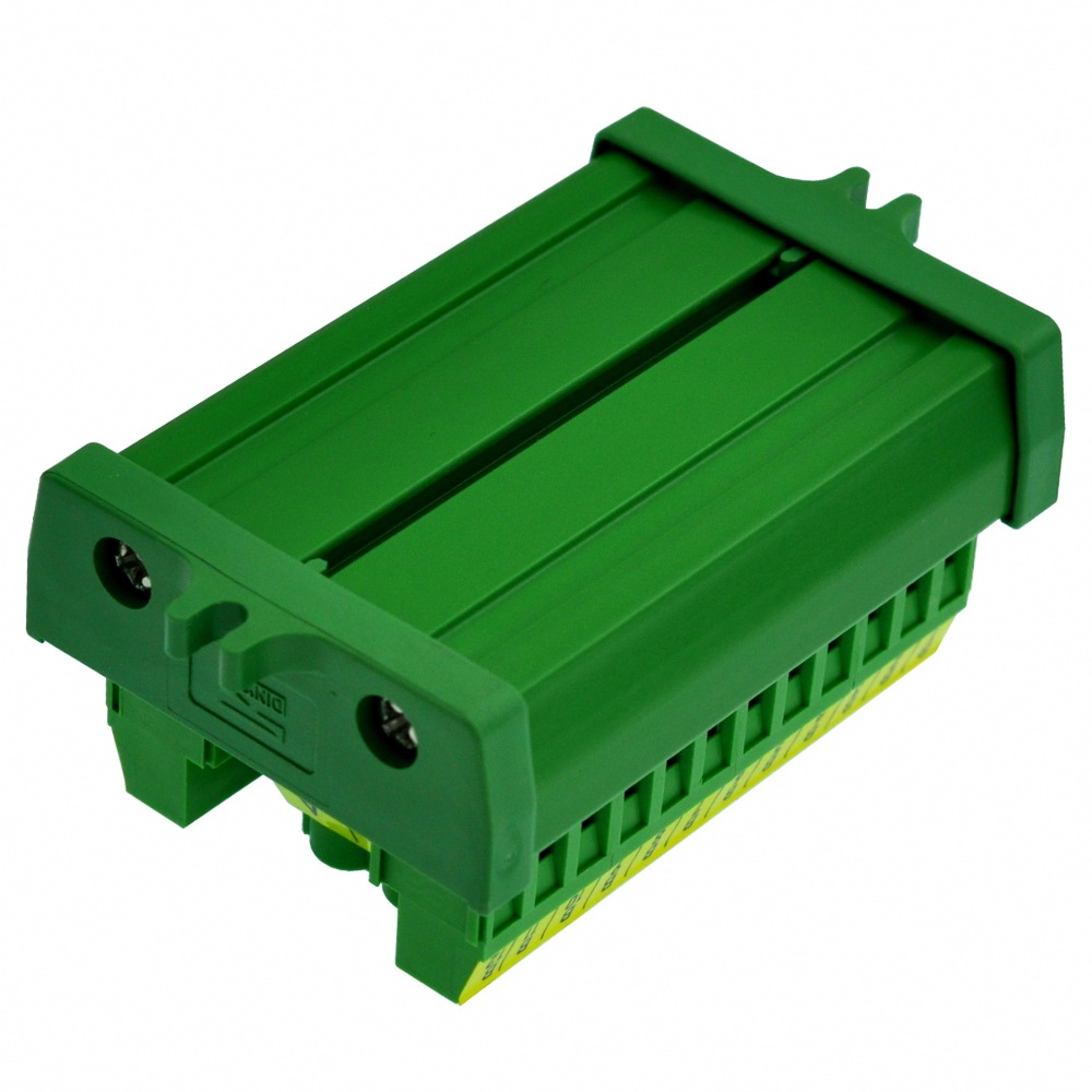 OONO Screw Mount 30A/300V 2x12 Position Terminal Block Distribution Module.