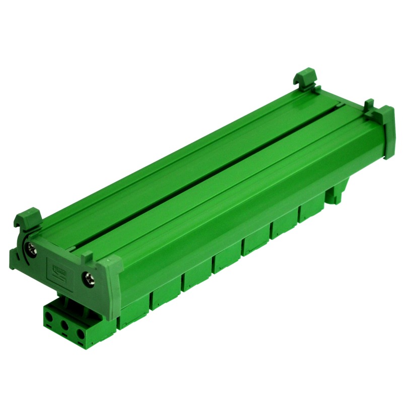 OONO DIN Rail Mount 30A/300V 8x3 Position Pluggable Terminal Block Distribution Module