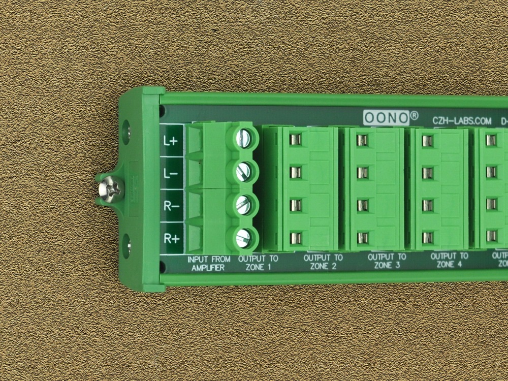 Whole House Audio Stereo 8-Zone Speaker Distribution Module