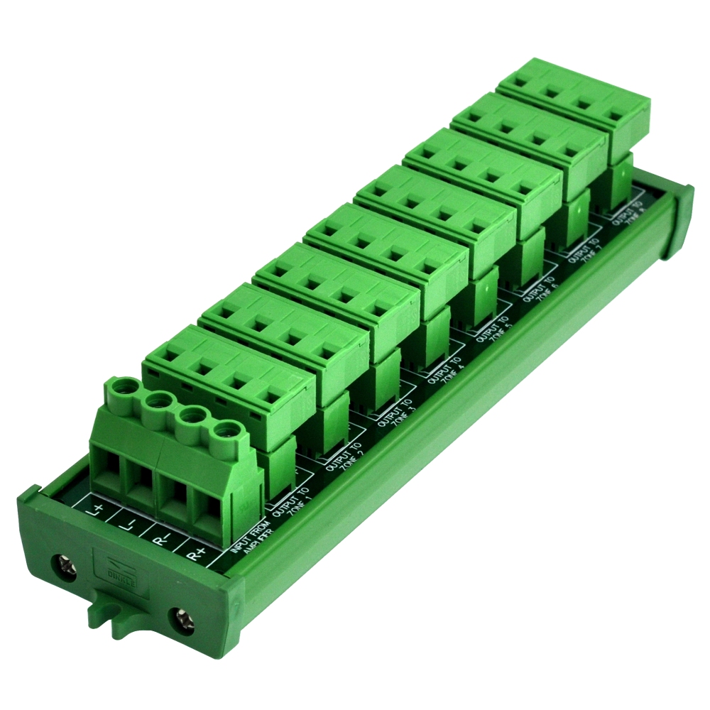 Whole House Audio Stereo 8-Zone Speaker Distribution Module